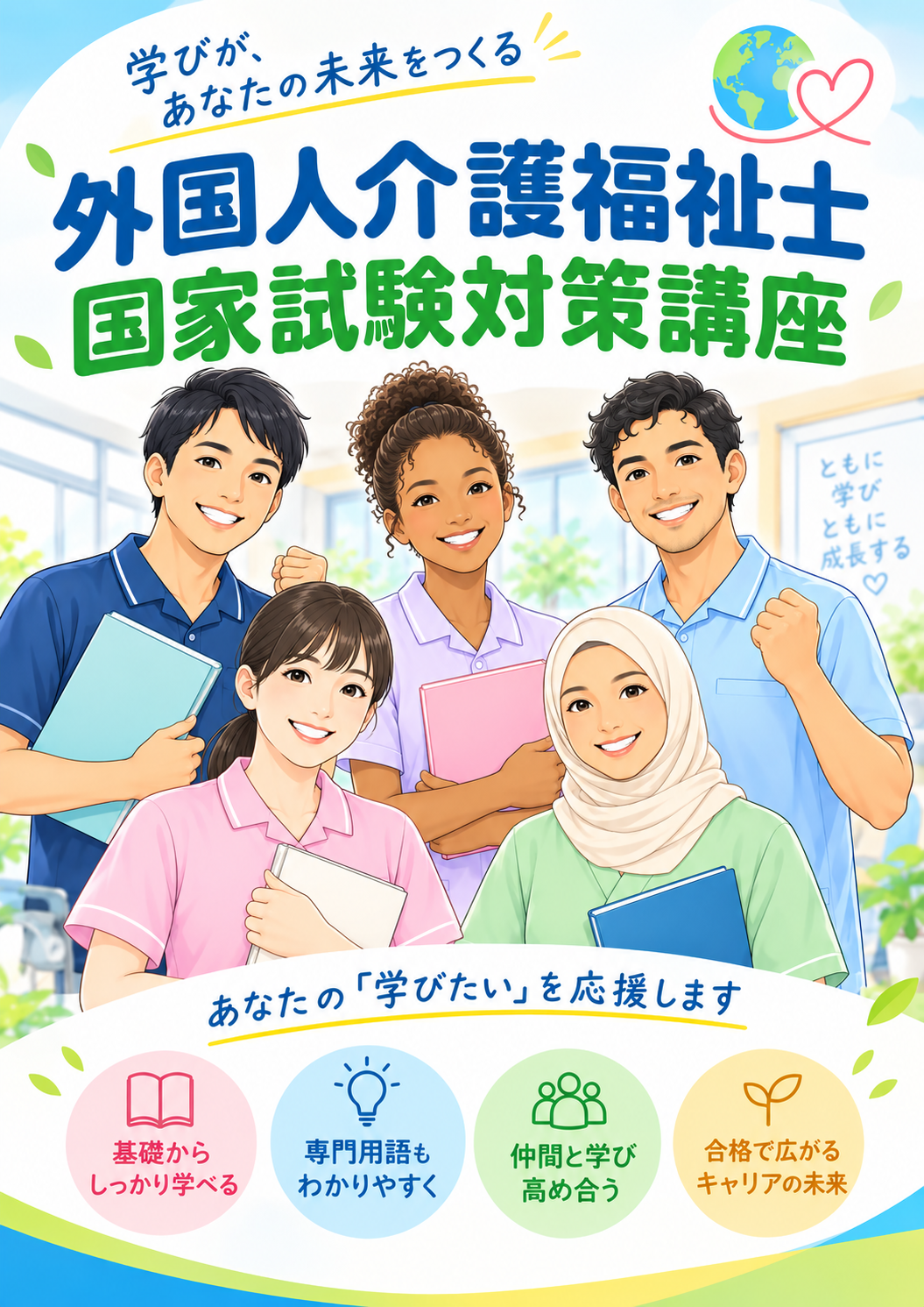 外国人介護福祉士国家試験対策講座 9月27日活動報告 | 一般社団法人